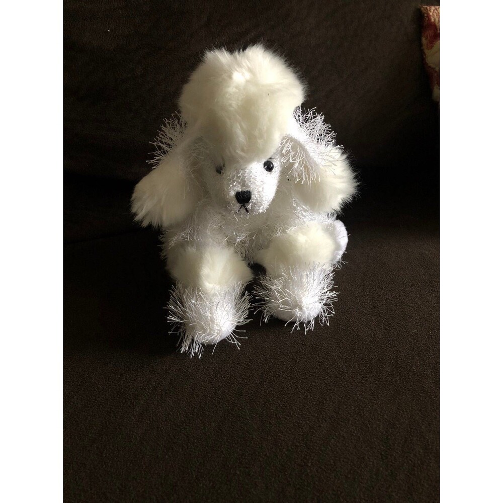 Ganz Webkinz White String Poodle plush stuffed animal toy